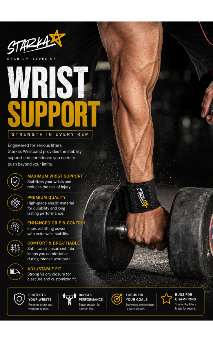 Premium Sports Wrist Band – Sweat Absorbent Gym & Fitness Wristband - Image 4