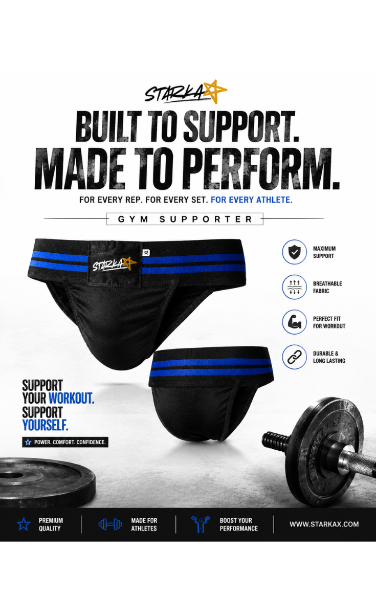 Starkax Essential Gym Supporter – Comfortable Athletic Support for Workout & Sports - Image 3